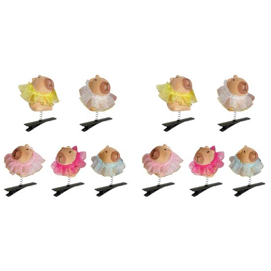 5/10/15/20 шт. заколки для волос в форме мультфильма легкие металлические пружины заколки забавные аксессуары для волос