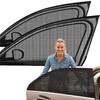 Car Sunshade Curtains Universal Side Window Shades Car Curtains Protection Repellent Mosquito Mesh Net Sunshade Auto Accessories