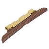 Guitar Bridge Replacement Adjustable Height Metal Rosewood Floating Bridge for Archtop Jazz Guitars