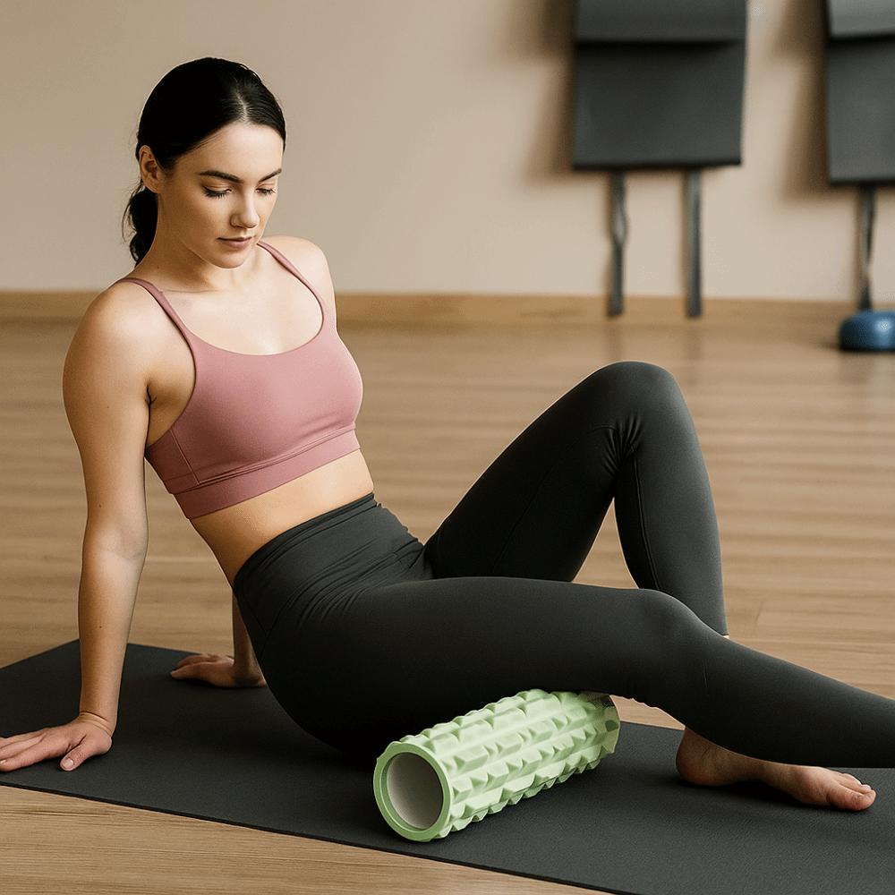 Ролик для йоги из пены высокой плотности, триггерная точка, фитнес, йога-колонна, фитнес-ролик для спины, спортивные товары