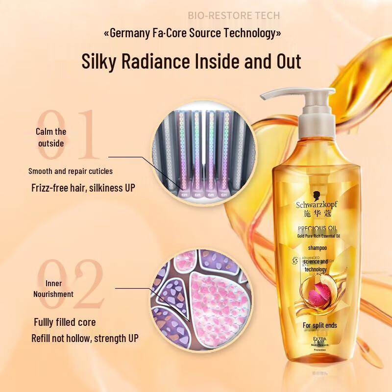 Шампунь Schwarzkopf Gold Pure Oil