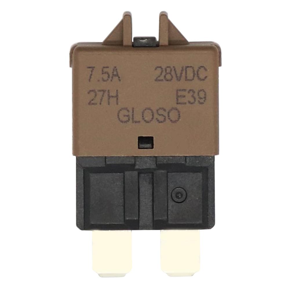 Auto Accessories Reset Fuse Adapter for Car Truck Boat Marine Vehicle Manual Reset Fuse Breaker Blade