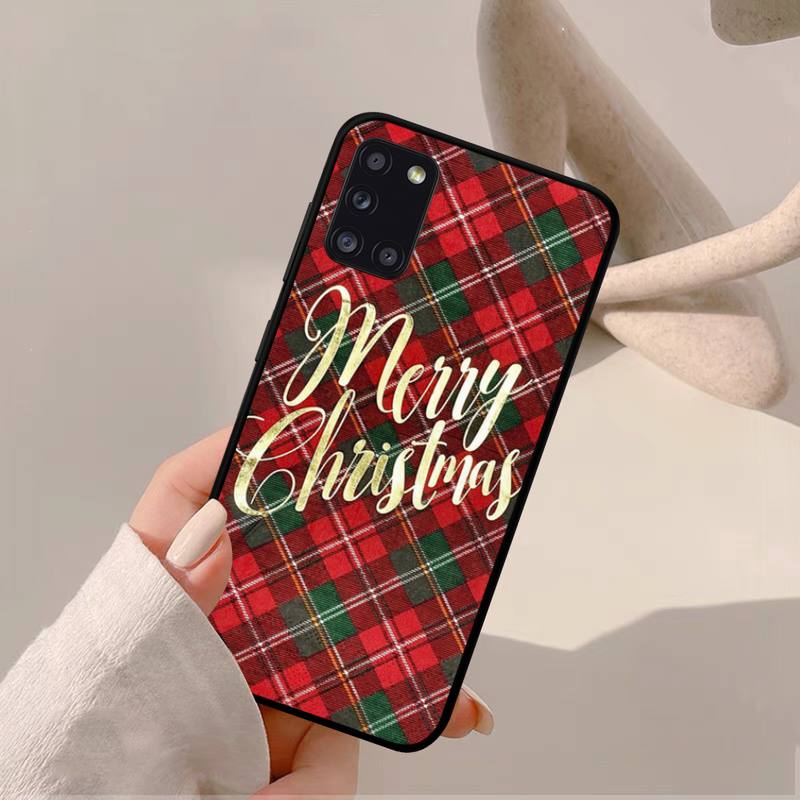 Новогодний Рождественский чехол для телефона Samsung A 51 30s 71 21s 10 70 31 52 12 30 40 32 11 20e 20s 01 02s 72 чехол