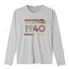 Retro Original Parts 80th Vintage 1940 Birthday T Shirt vintage Washed Stretched graphic streetwear Top For Everyday Wear