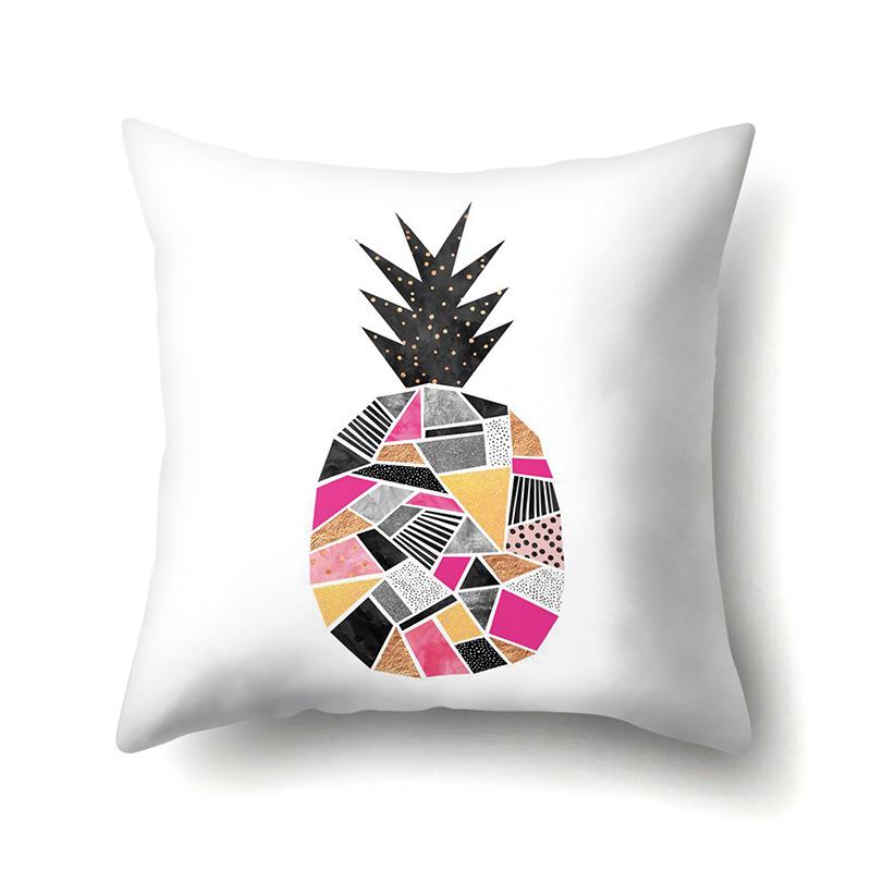 Polyester Pillowcase Automobile Decoration Home Printed Pillowcase