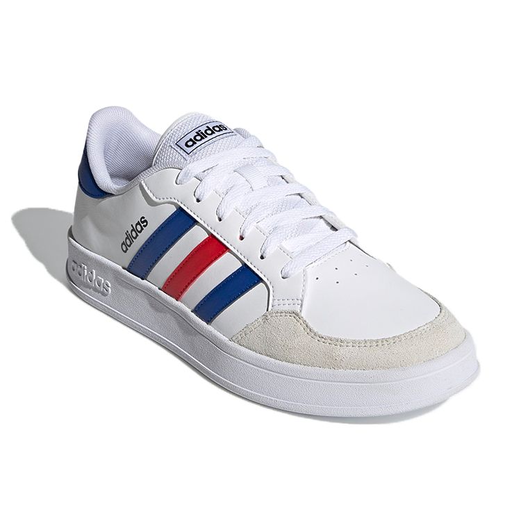 Adidas Breaknet White Royal Blue Red Men Sneakers Cloud-White Vivid-Red FZ1837