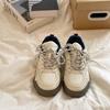 Популярная спортивная и повседневная обувь на доске 2025 весна и осень новый тренд одинарная обувь универсальная сетчатая белая обувь женская обувь для папы