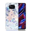 Милый Аниме Девушка INS Чехол для Телефона Для Xiaomi Poco F7 Ultra X7 X6 Pro X5 Redmi 15 15C 13 13C 12 12C 10 10A 10C 9 9A 9C 9T Оболочка Poco