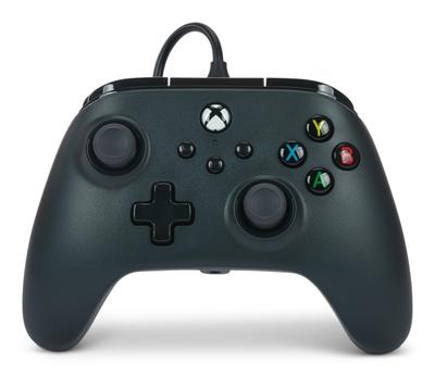 Официально лицензированный проводной контроллер Xbox PowerA для Xbox Series Xbox и ПК Windows Двойная вибрация Продукт X/S, One, 10/11 (Официально лицензировано)