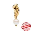 Медь Разноцветный Камень Рождения Круглый Подвеска Вечность Любовь Шарм Подходит для Оригинального Браслета Подарок Девочке на День Рождения Высококачественное Ювелирное Изделие Подарок