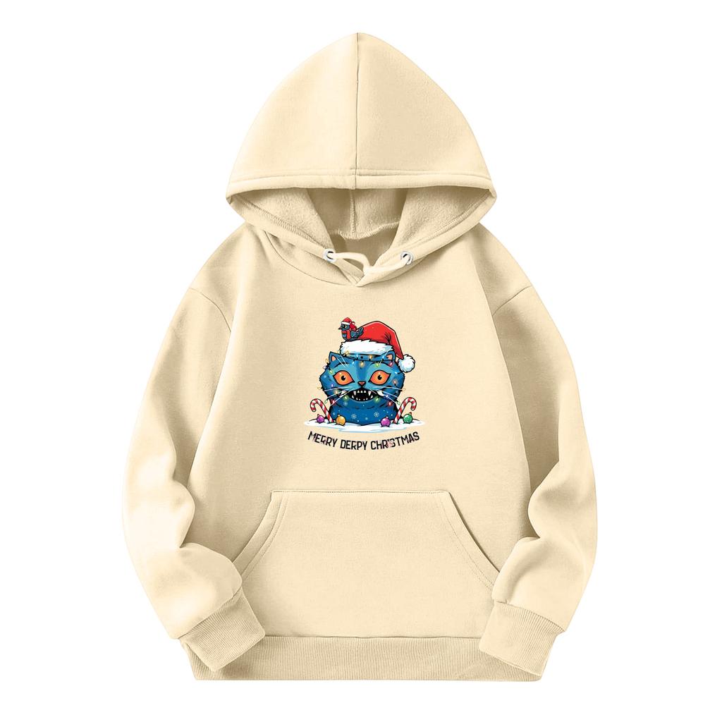 Sweatshirts For Teen Girls Hoodies Long Sleeve Drawstring Pullover Cute Oversized Hoodie