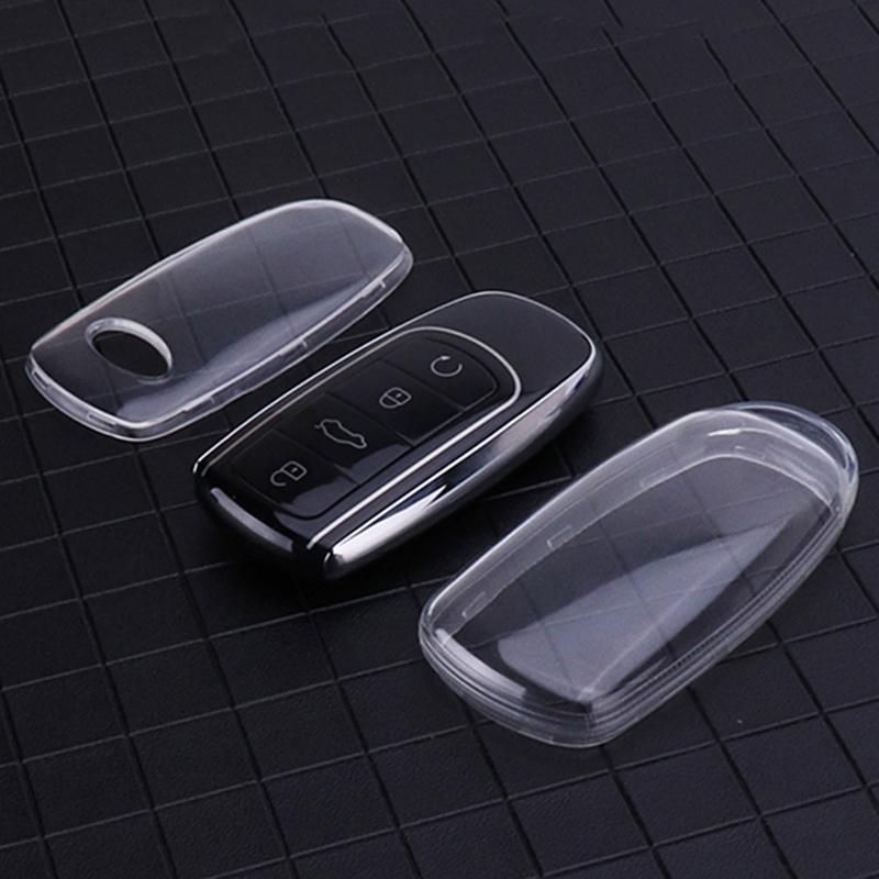 Chery Tiggo 8 Pro/Tiggo 8 Pro Max ТПУ прозрачный чехол для ключей от автомобиля держатель защитный чехол для ключей аксессуары