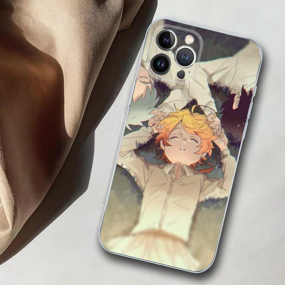 The Promised Neverland Phone Case For iPhone 14 11 12 13 Mini Pro XS Max Cover 6 7 8 Plus X XR SE 2020 Funda Shell