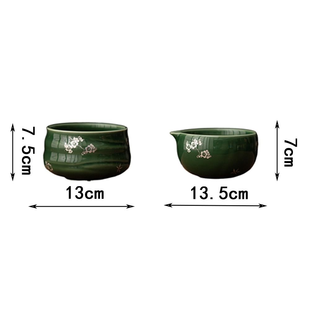 Large Capacity Matcha Bowl Ceramic Green Tea Maker Cup Tea Ceremony Tool for Tea Set Accessories