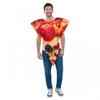Smiffys Костюм пиццы унисекс для взрослых Пончо