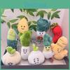 Charming Plush Vegetable Hang-on Keychains Featuring Lovable Garlic Onion Pepper And More