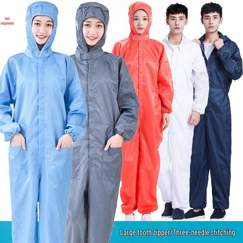 Ally Unisex Anti-static Hooded Coverall