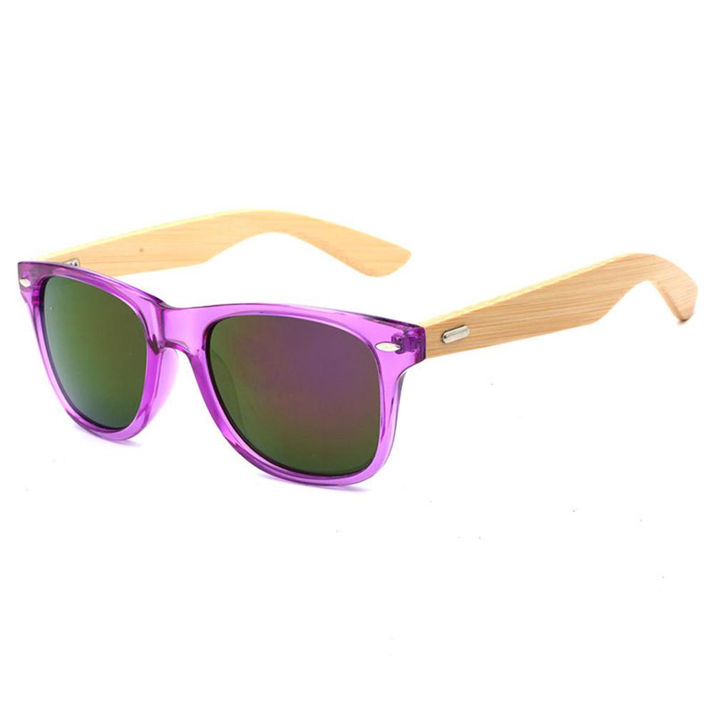 New Sunglasses Wooden Wood Mens Womens Retro Glasses