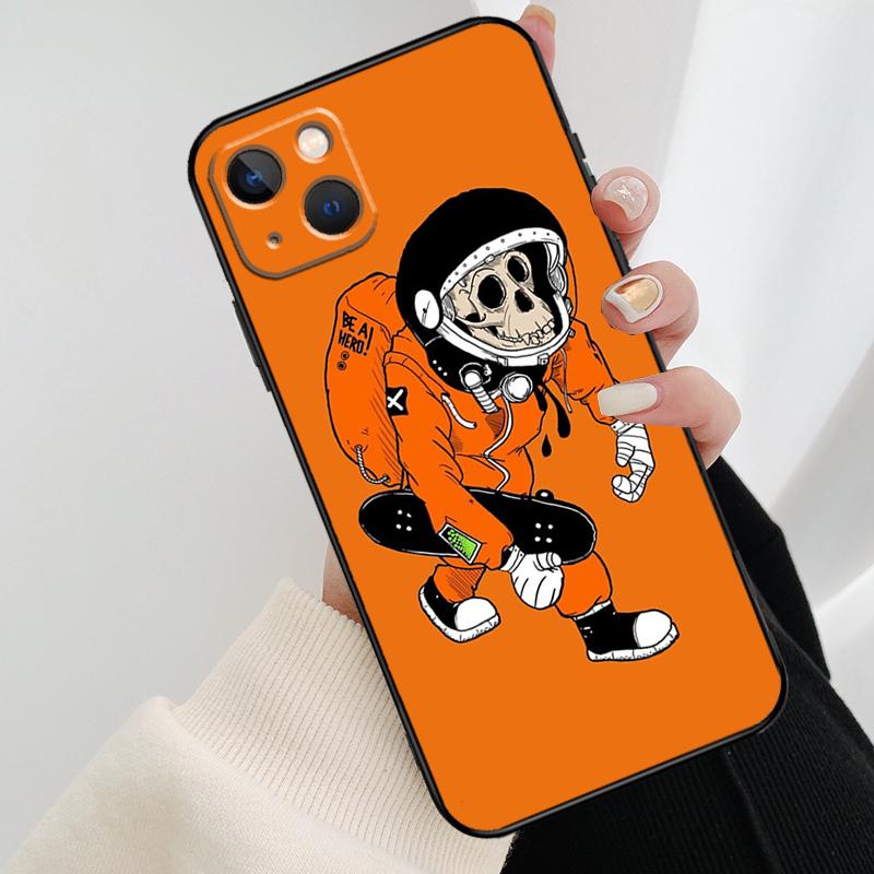 Мультяшный Чехол-Обезьянка для iPhone 17 Pro Max 16 15 14 11 12 13 Pro Max mini 15 16 Plus 16e 17 Air Cover