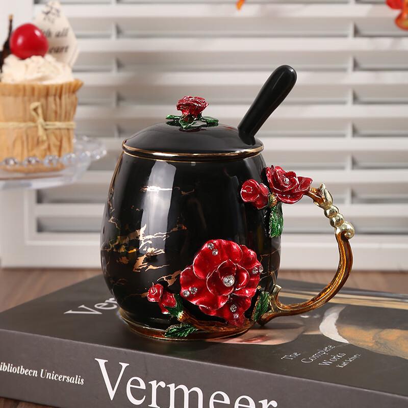 Эмалевая керамическая чашка для чая и кофе Shangqi