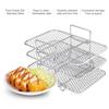 Aieve Air Fryer Rack 3-Layer 304 Stainless Steel Dehydrator Rack, Air Fryer Accessories for Ninja Air Fryer AF300UK/ AF400UK