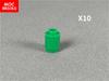 Нетоксичные кубики Moc Жидкая кровь Круглые 1x1 3062B Образовательные строительные блоки Игрушка-фигурка Действия Игрушки для детей Подарки