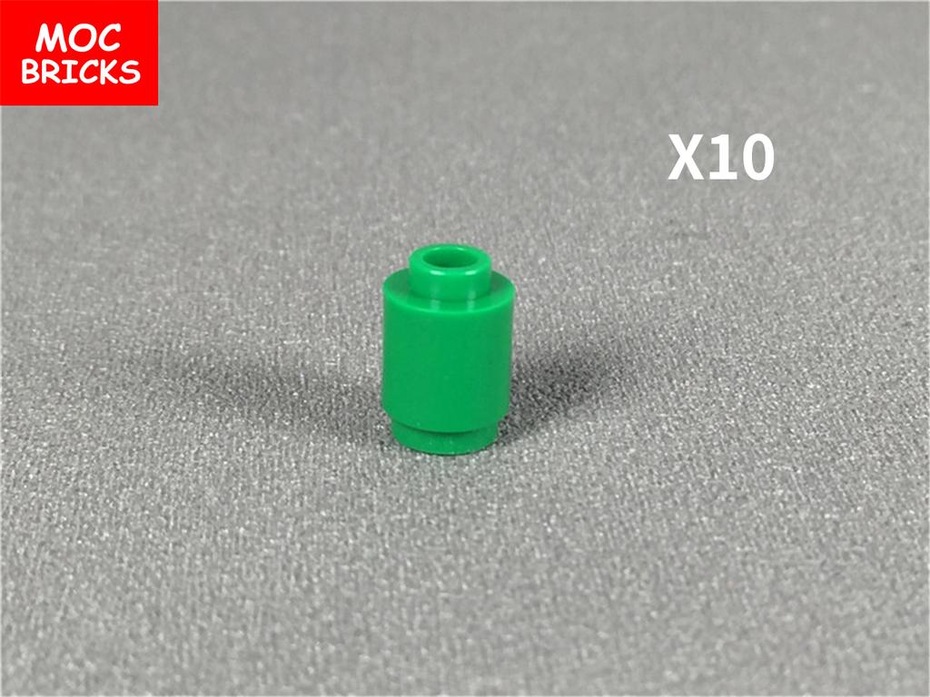 MOC Кубики Жидкая кровь Круглые 1x1 3062b Образовательные Строительные Блоки Фигурка Игрушка Детские игрушки подарки
