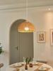 Nordic Wabisabi Rattan Led Pendant Light Dining Room Bedroom Balcony Chandelier Loft Hanging Lamps Home Decoration Lustre Lamp