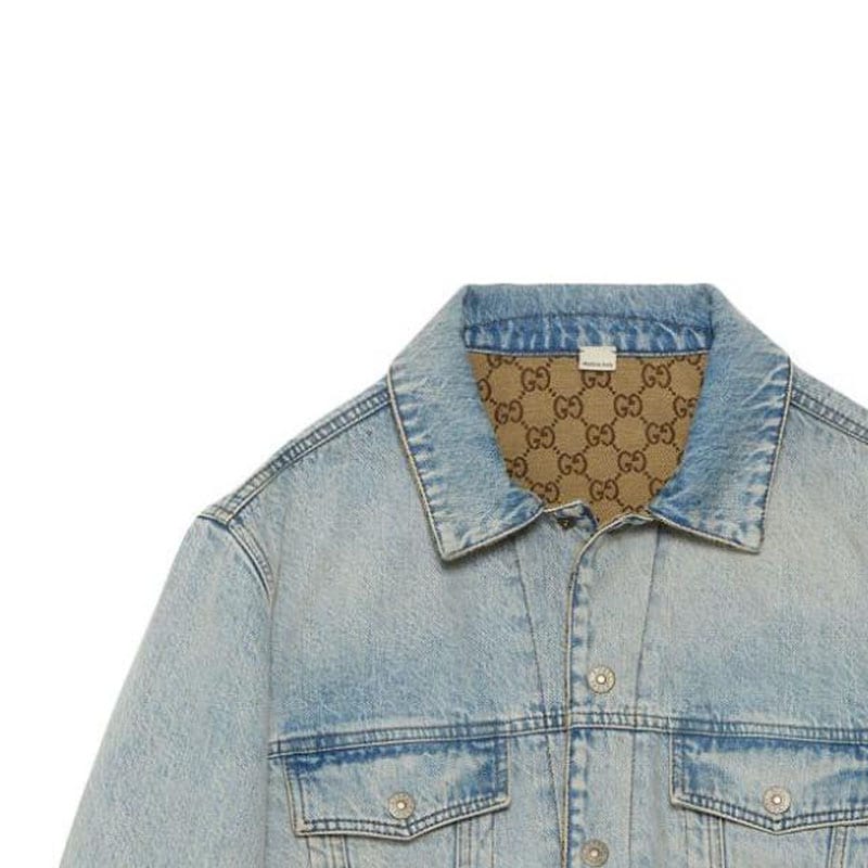Gucci Куртки и Пальто Мужские FW23 Светло-синий 771818-XDCTO-4452