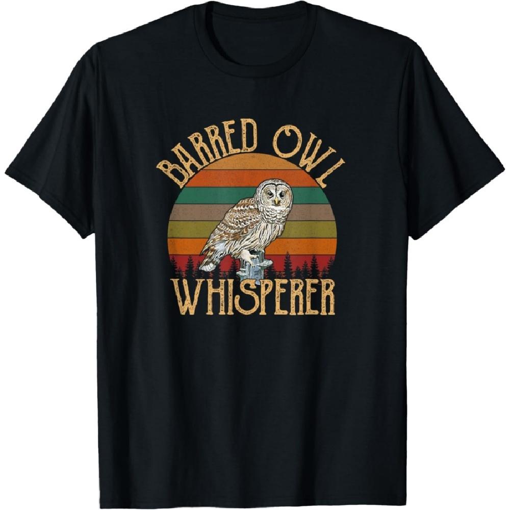 barred owl whisperer, barred owl T-Shirt