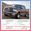 Chrome Gloss Black Door Handle For Dodge Ram Pickup 1500 2500 3500 4000 2009~2018 Carbon Fiber Exterior Car Accessories Stickers