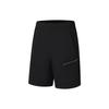 Шорты Li Ning Fitness Series с буквенным принтом, прямые, мужские, черные AKSS583-1