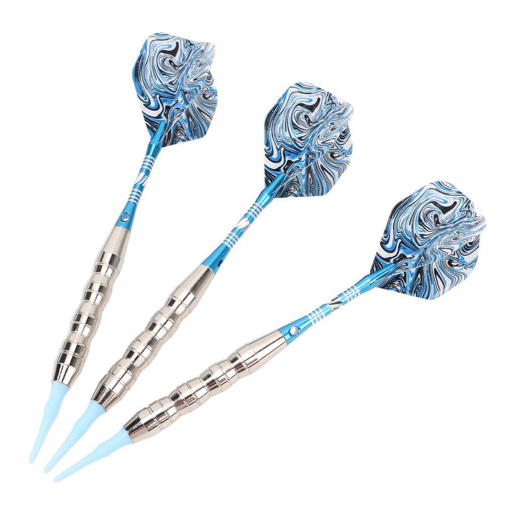 3PCS Soft Tip Darts Set for Dartboard Aluminum Alloy Steel PET Professional Darts with Shafts