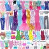 40 Pcs Doll Clothes Set for 28-30cm 11-11.8 Inch Dolls with Skirts Bikini Shoes Fabric Toys