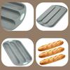 Household Non-stick Silicone Bread Pan Anti-scalding Heat-resistant Baking Mold Easy Release Rectangular Baking Tray Oven