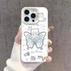 Advanced Hollow Butterfly Phone Case for IPhone 16 15 14 13 12 11  Pro Max Shockproof Bumper Back Cover for IPhone16E