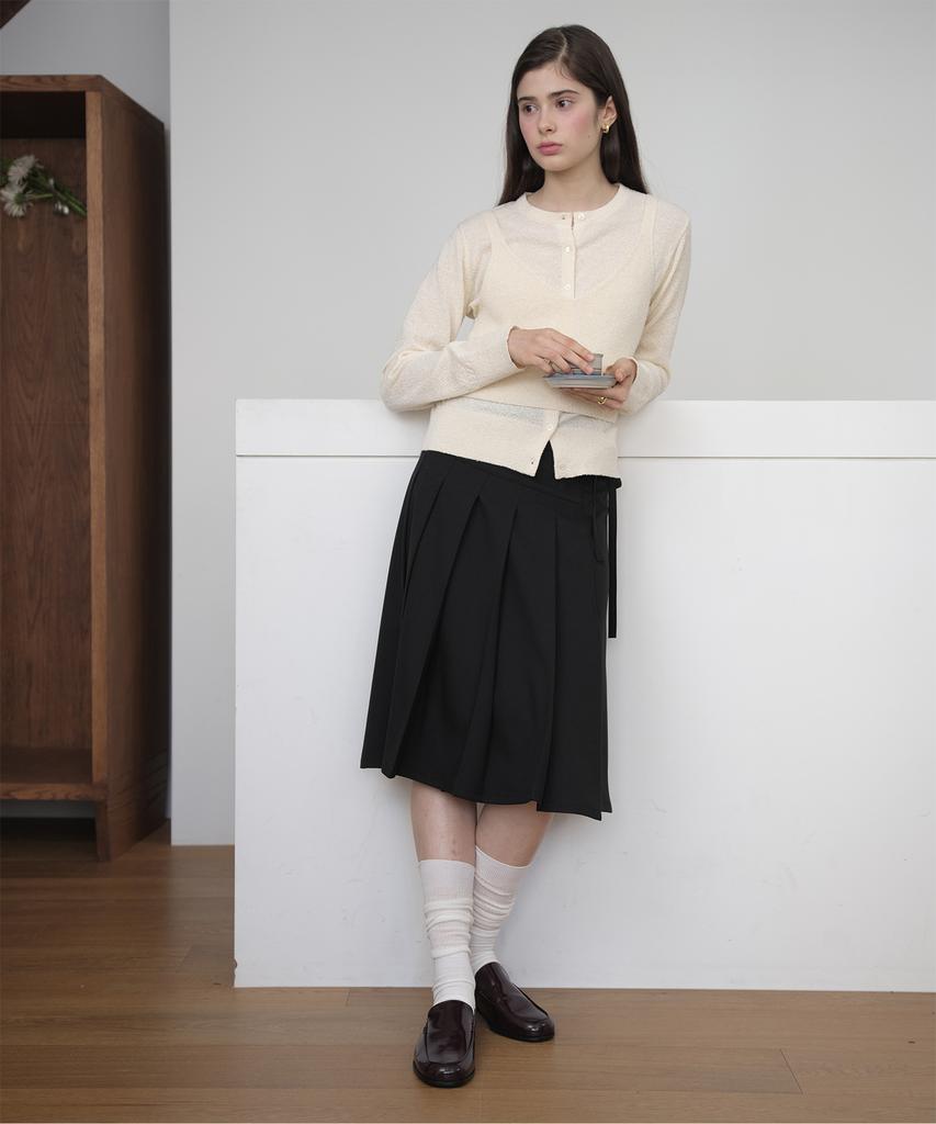 JUCYJUDY Knit Layering Set Jzkt624A
