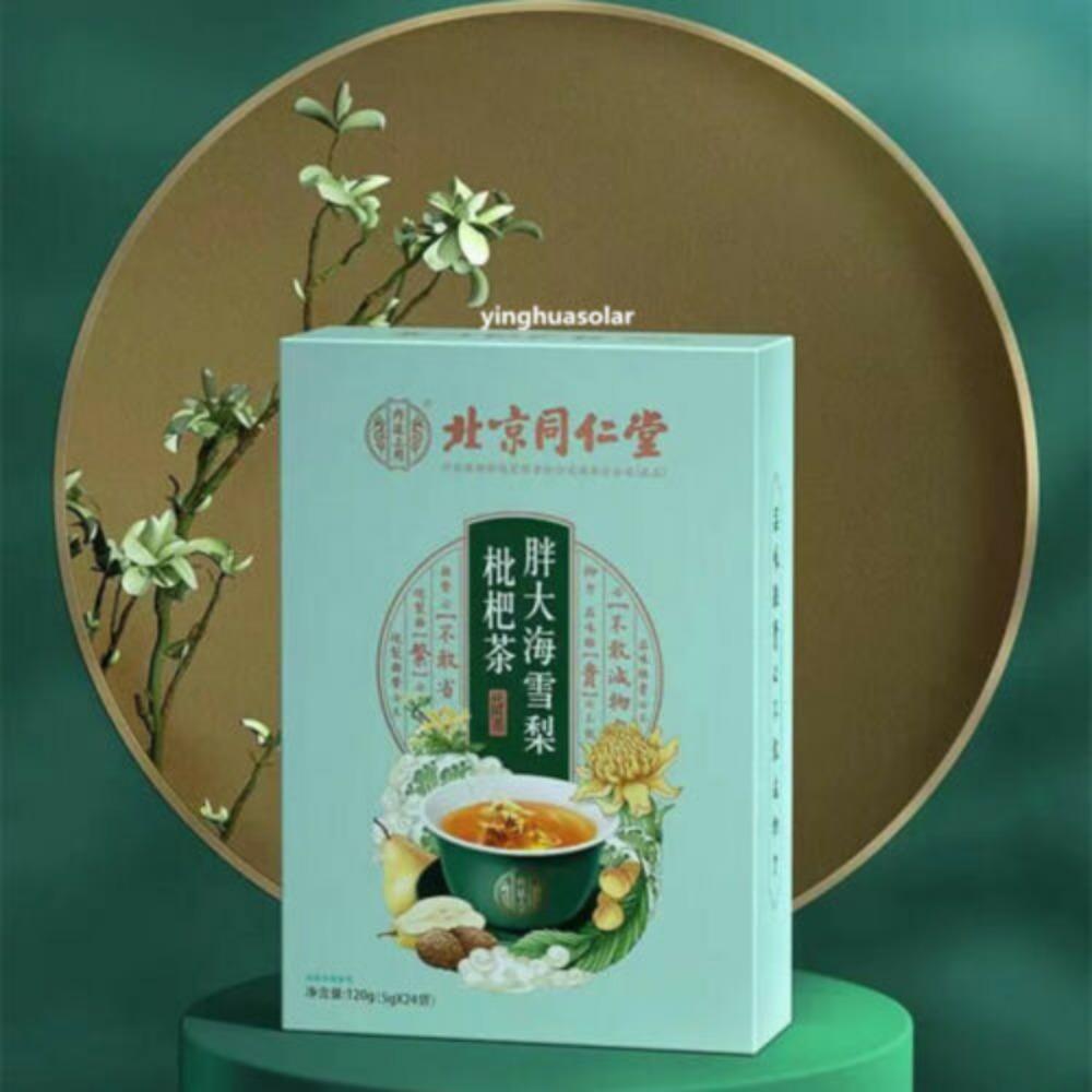 Травяной чай для горла Tong Ren Tang, с мушмулой и грушей, 5 г * 24 пакетика