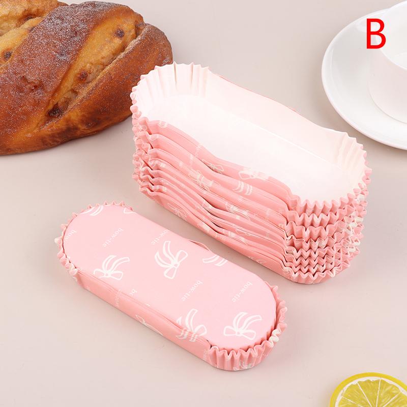100 шт. Одноразовые вкладыши для кексов Жиростойкие формы для выпечки Антипригарные бумажные формы для выпечки Форма лодочки Бумажные формы для торта Вкладыши для маффинов