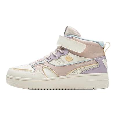Детские кроссовки Li Ning с высоким верхом Удобные Мягкие Модные Универсальные Нескользящие Износостойкие Теплые Детские Кроссовки YKCU250-12