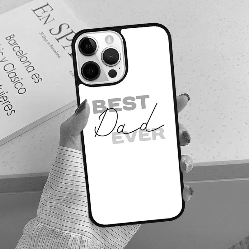 Лучший папа в мире Крутой Мужчина Парень Чехол для телефона Для iPhone SE2020 15 16 14 13 Pro Max Coque 12 11 Pro Max 8 PLUS 7 6S mini fundas чехол