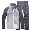 Men Sets Sportswear Tracksuits Sweatshirt Sets 2PCS Jacket+Pants Spring Autumn Suits Plus Size 5XL