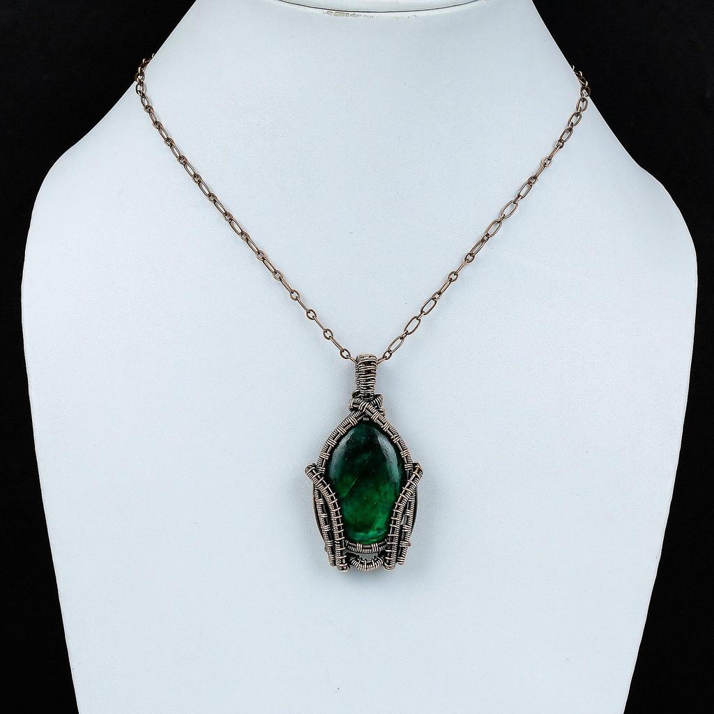 Зеленый огненный лабрадорит кулон медная проволока обернутая ювелирное изделие кулон ручной работы лабрадорит медная проволока обернутая ювелирное изделие драгоценный камень кулон для подарка