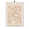MidCentury Boho Wall Art Абстрактные Тигр Леопард Лист Солнце Луна Холст Печать для Декора Гостиной