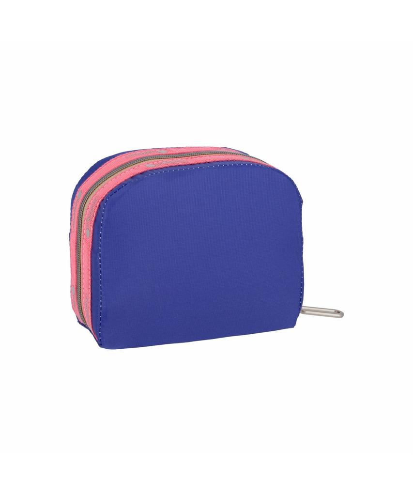 Lesportsac Пэчворк Ослепительно-синий Квадратный Essential Косметичка [2264.Lc75]