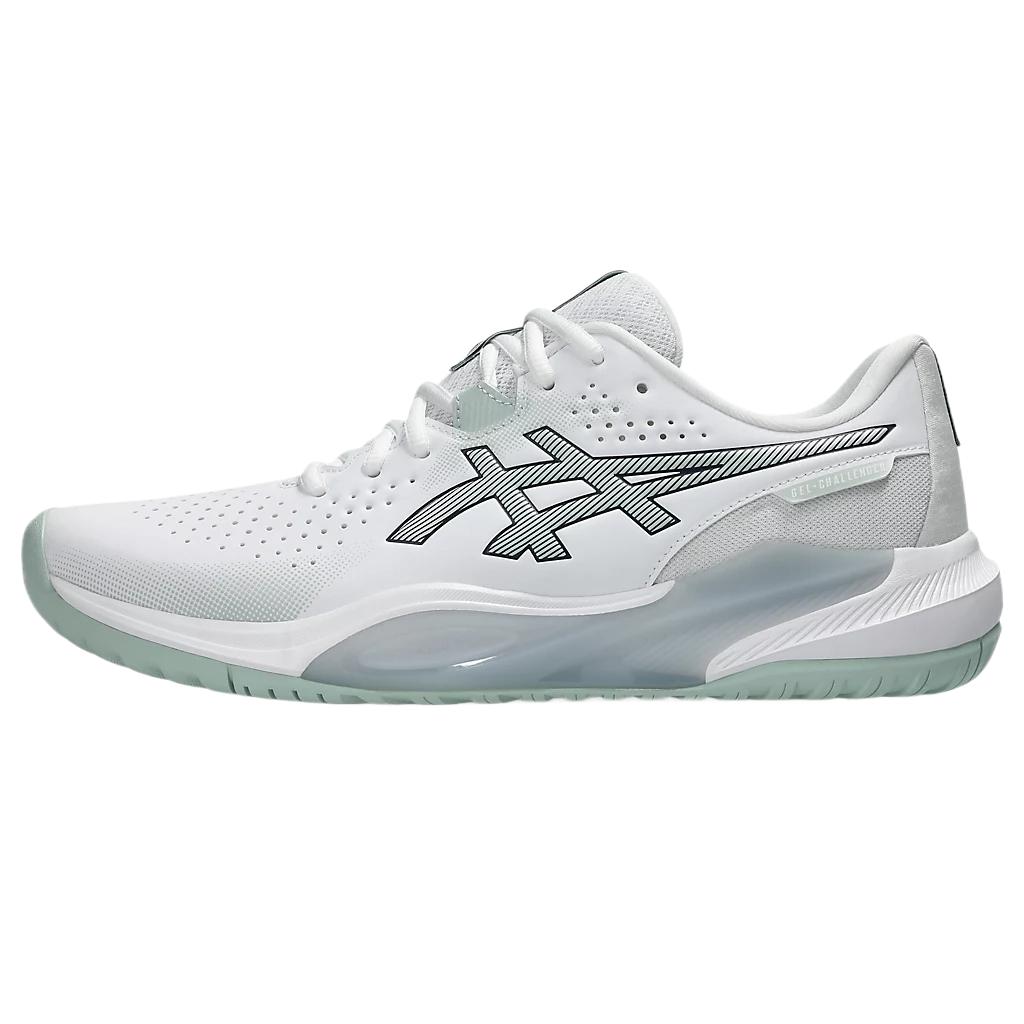 Asics GEL CHALLENGER 15 Износостойкие Дышащие Низкие Теннисные Кроссовки Мужские Белые Кроссовки 1041A510-100