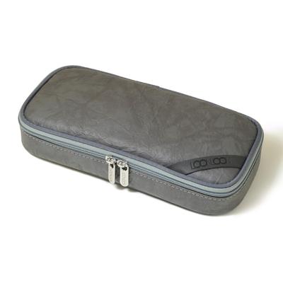LOONLOON 665 Paper Pencil Large Washi Case, серый, вместительный, двухэтажный, многофункциональный, стильный,
