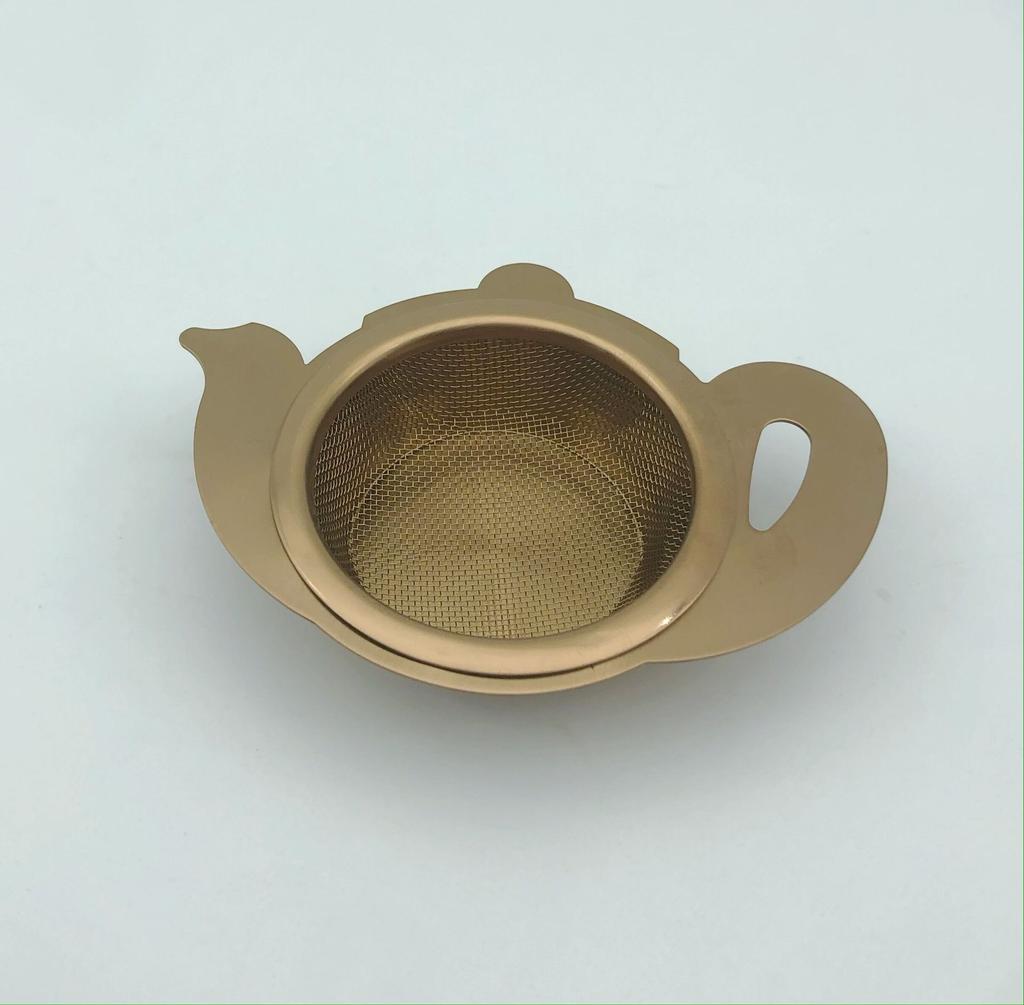 Double-layer Fine Mesh Tea Strainer Stainless Steel Filter Sieve Teaware Lace Tea Drain Useful Tea Infusers Kitchen Accessories