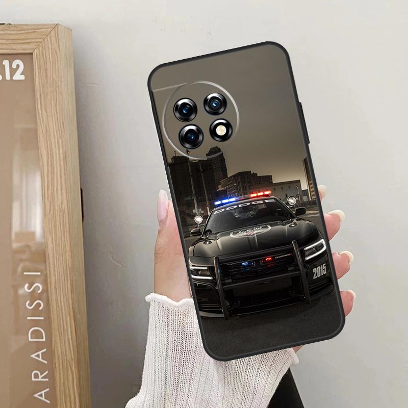 Чехол Police Car для OnePlus Nord 5 CE 2 3 4 Lite N20 N30 OnePlus 15 R 13R 12R 10R 13T 10T 11 12 13 Чехол