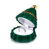 Christmas Tree Ring Box Ornament Ring Box Engagement Ring Box Xmas Jewelry Boxes for Proposal Engagement Wedding Decor